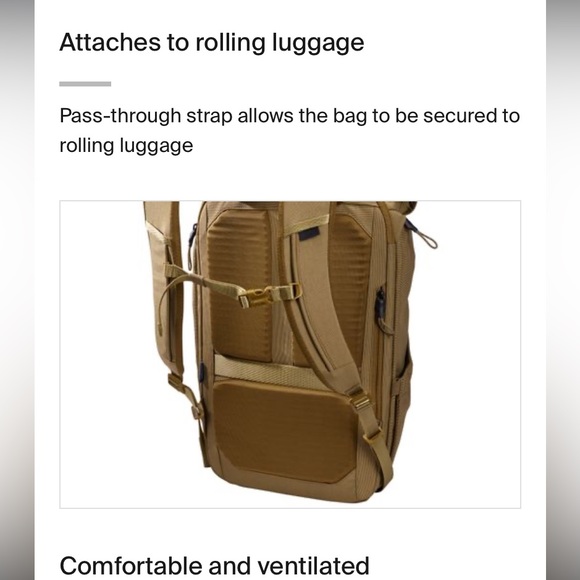 Thule Paramount
laptop backpack 24L Nutria brown - Picture 14 of 15